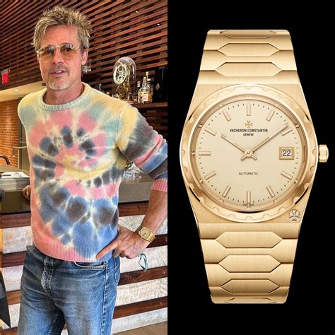 brad pitt watch collection